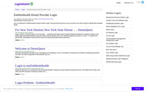 Emblemhealth Dental Provider Login For New York Dentists ...