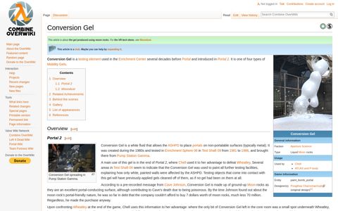 Conversion Gel - Combine OverWiki, the original Half-Life wiki ...
