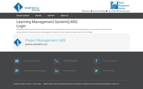 Learning Management System(LMS) Login - Project ...