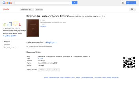 Kataloge der Landesbibliothek Coburg: Die Handschriften der ...