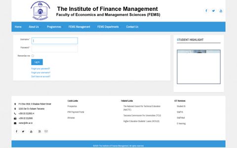 Login Form - IFM