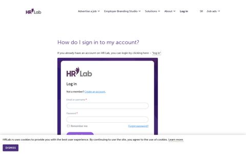 How do I sign in to my account? | HR Lab