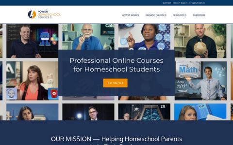 Power Homeschool: Online Homeschool Program (K-12)