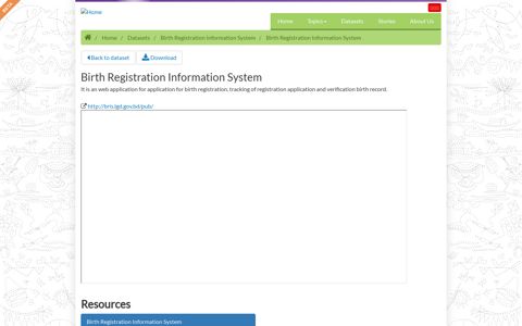 Birth Registration Information System - Bangladesh Open ...