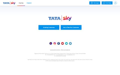 Tata Sky: Best DTH (Direct To Home) Service Provider in India