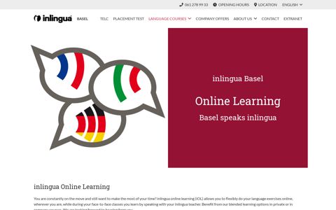 Online Learning – inlingua Basel