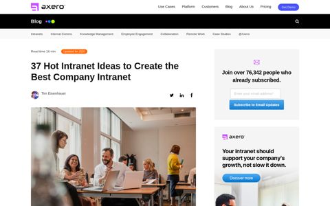 37 Hot Intranet Ideas to Create the Best Company Intranet
