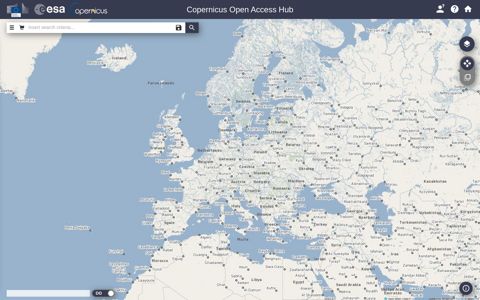 Copernicus Open Access Hub at EU