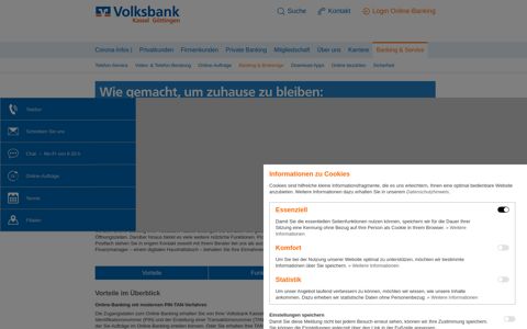 Online-Banking - Volksbank Kassel Göttingen eG