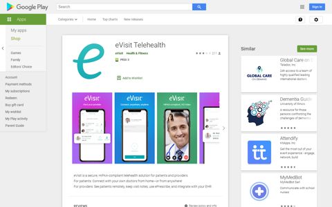 eVisit Telehealth - Apps on Google Play