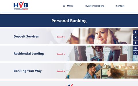 Personal Banking | Huntingdon Valley Bank