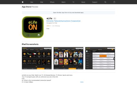 ‎eLife on the App Store