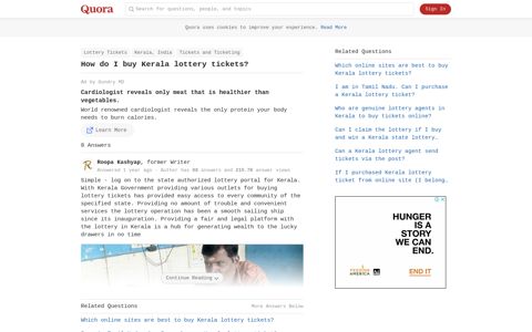 How to buy Kerala lottery tickets - Quora