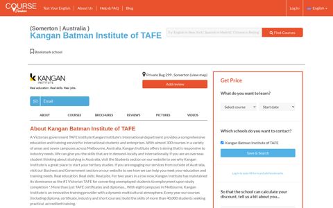 Kangan Batman Institute of TAFE | Student Reviews ...
