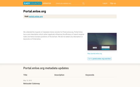 Portal Enloe (Portal.enloe.org) - Netscaler Gateway