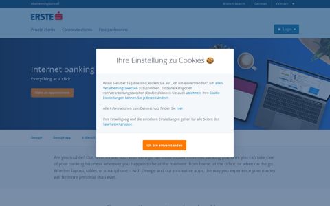 Internet banking - Sparkasse