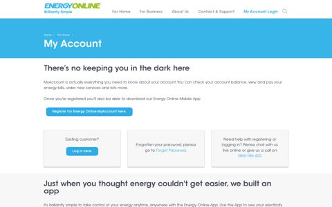 My Account Sign In | EnergyOnline NZ