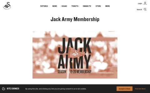 Jack Army Membership | Swansea
