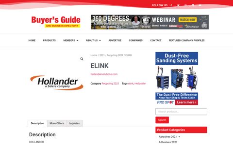 eLink - Buyers Guide