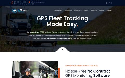 InTouch GPS | Fleet Tracking Made Easy | No Contracts!