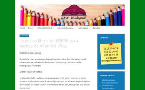 Licencias libros de EDEBE para padres de Infantil 4 años | Blog