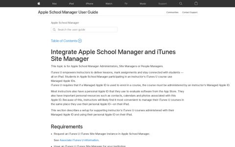 Integrate Apple School Manager and iTunes Site Manager ...