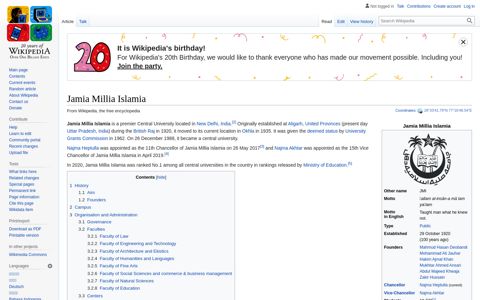 Jamia Millia Islamia - Wikipedia