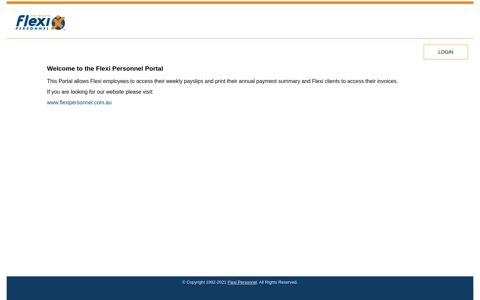 Flexi Personnel Portal -