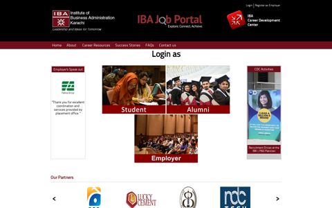 Login - IBA Job Portal