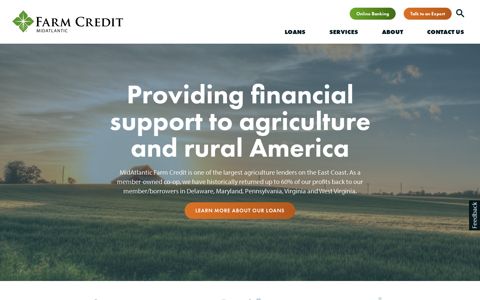 MidAtlantic Farm Credit | Loans for Agriculture Businesses ...