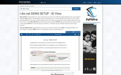 i-dvr.net DDNS SETUP - PDF4PRO