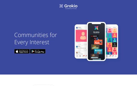 Grokio Communities: The App for Grommr, Feabie, Chasable ...
