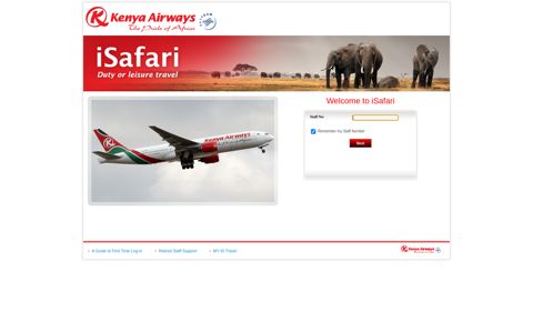 Staff Travel Management System - Kenya Airways