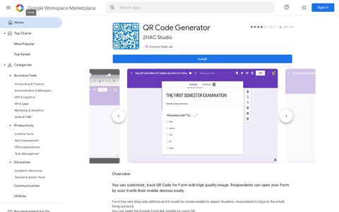 QR Code Generator - Google Workspace Marketplace