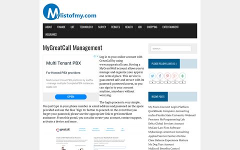 www.mygreatcall.com - Log in or Create a GreatCall Account |
