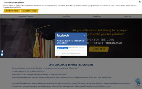 Graduate Trainee Recruitment | First Bank of Nigeria Ltd