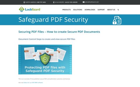 Securing PDF Files: Document Control for PDFs ... - Locklizard