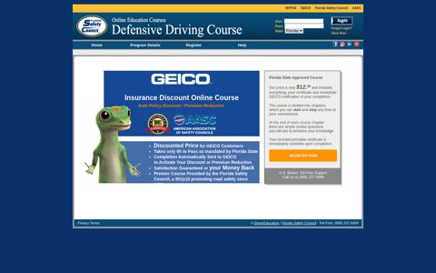 Insurance Discount GEICO Customers - Florida Safety Council