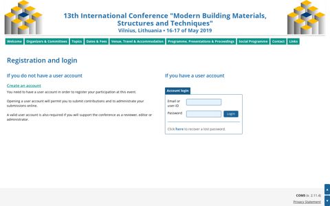 13th International Conference "Modern Building Materials ...