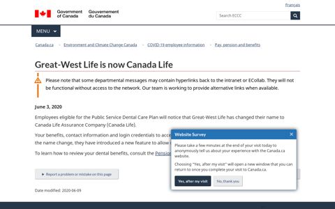 Great-West Life is now Canada Life - Canada.ca