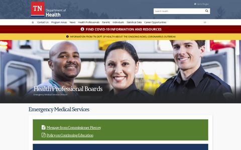 Emergency Medical Services - TN.gov