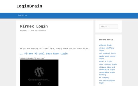 Firmex Firmex Virtual Data Room Login - LoginBrain