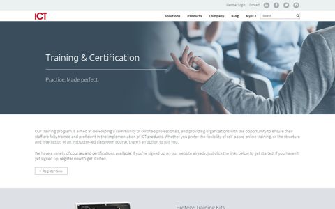 Training & Certification - ICT