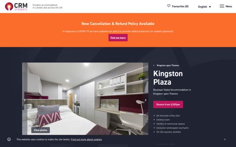 Stylish Student Accommodation in Kingston | Kingston Plaza