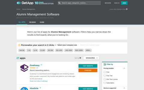 Alumni Management Software 2020 - Best Application ...