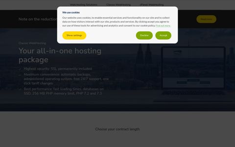 Web Hosting – A reliable and fast hosting solution - Host Europe
