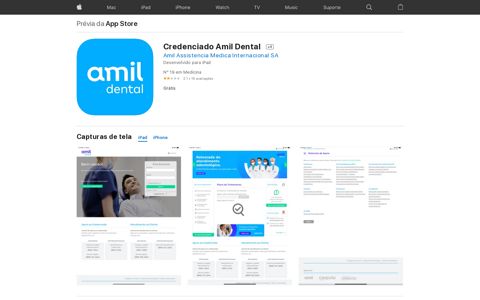 ‎Credenciado Amil Dental na App Store