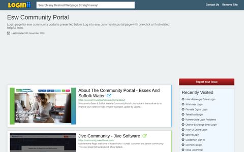 Esw Community Portal - Loginii.com