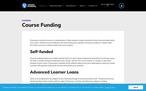 Course Finance - Velocity PT Academy