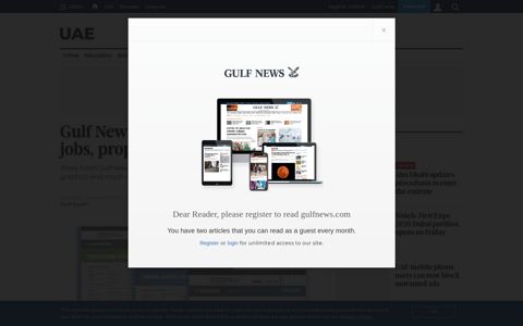 Gulf News launches new sites for jobs, property and classifieds